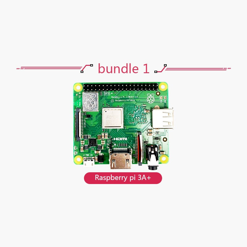 Original Raspberry Pi 3 Model A+ Plus 4-Core CPU BMC2837B0 512M RAM Pi 3A+ with WiFi and Bluetooth