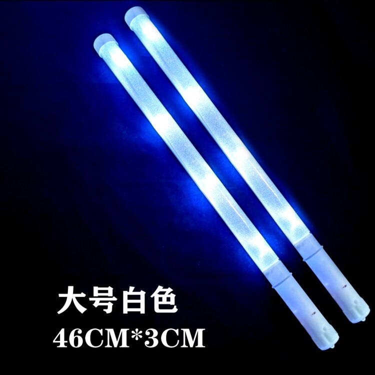 10-60 Pcs Flashing Glow Sticks Neon Sticks Multicolor Glow Sticks Led Plastic Sticks 3 Modes for Wedding Birthday Party Supplies