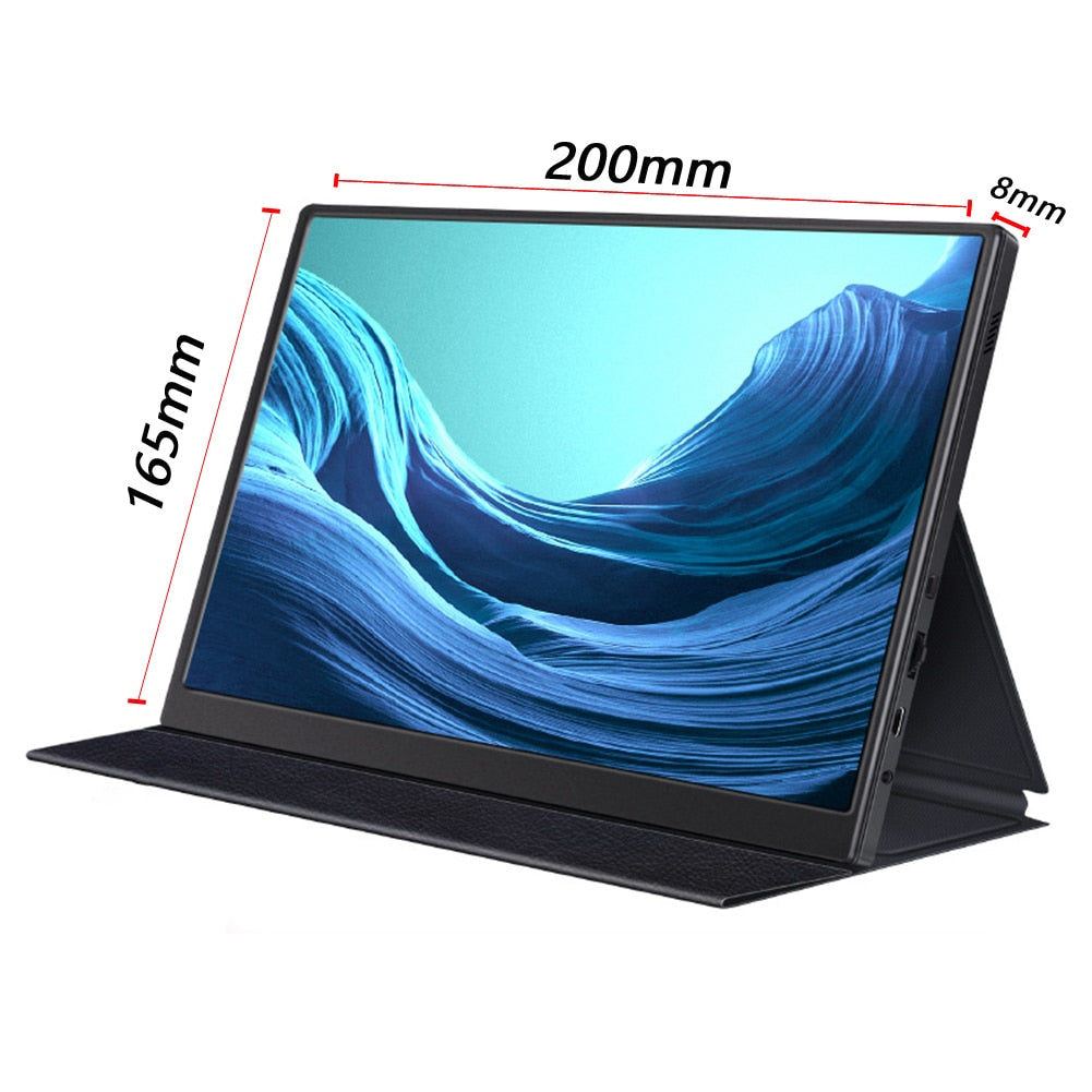 10.6 Inch Portable Monitor Extend Screen FHD 1920X1080 Display Game Screen 220Cd Easy To Use HDMI-Compatible for Mini Laptop