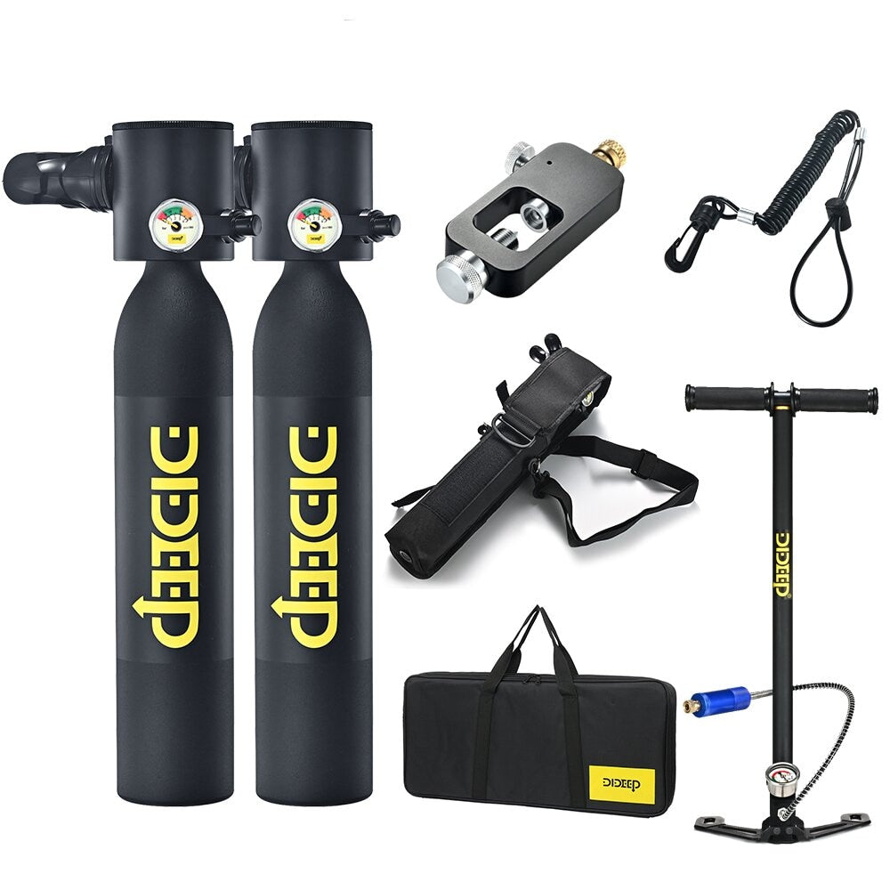 0.5L Diving System Mini Scuba Oxygen Cylinder Air Tank