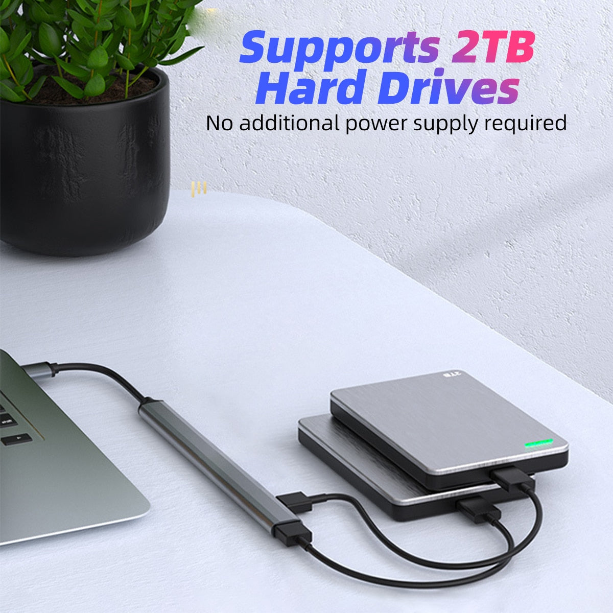 USB Hub 3.0 Hub USB 6 USB 2.0 Multi USB Splitter Power Adapter 4/7 Port Multiple Expander 2.0 OTG USB for PC Laptop Accessories