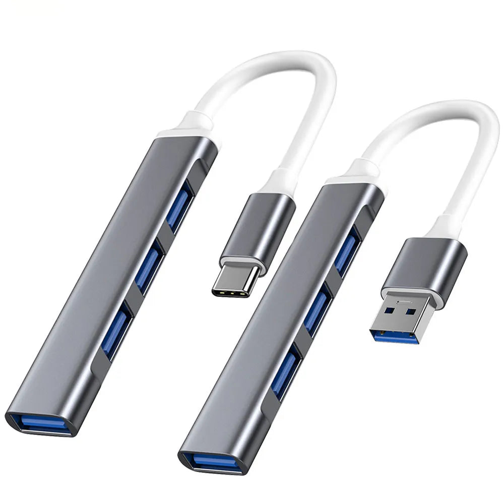 USB 3.0 Hub USB Hub Dock Type C 3.1 4 Port Multi Splitter Adapter