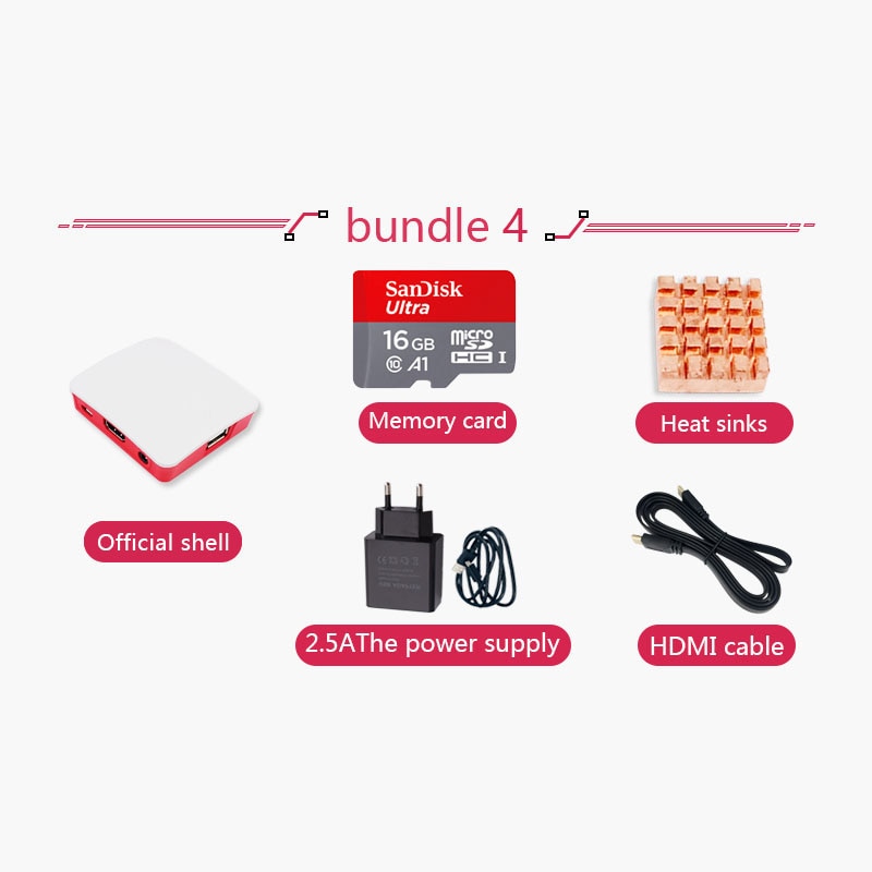 Original Raspberry Pi 3 Model A+ Plus 4-Core CPU BMC2837B0 512M RAM Pi 3A+ with WiFi and Bluetooth