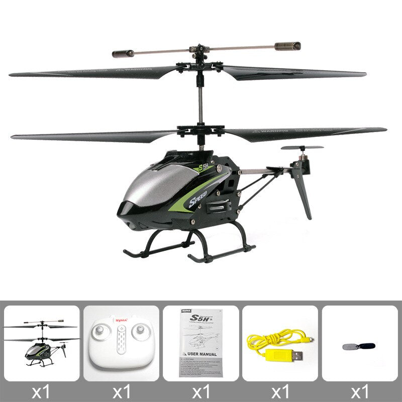 SYMA S5H remote control plane level fixed height helicopter one-key take-off 3-way small drone