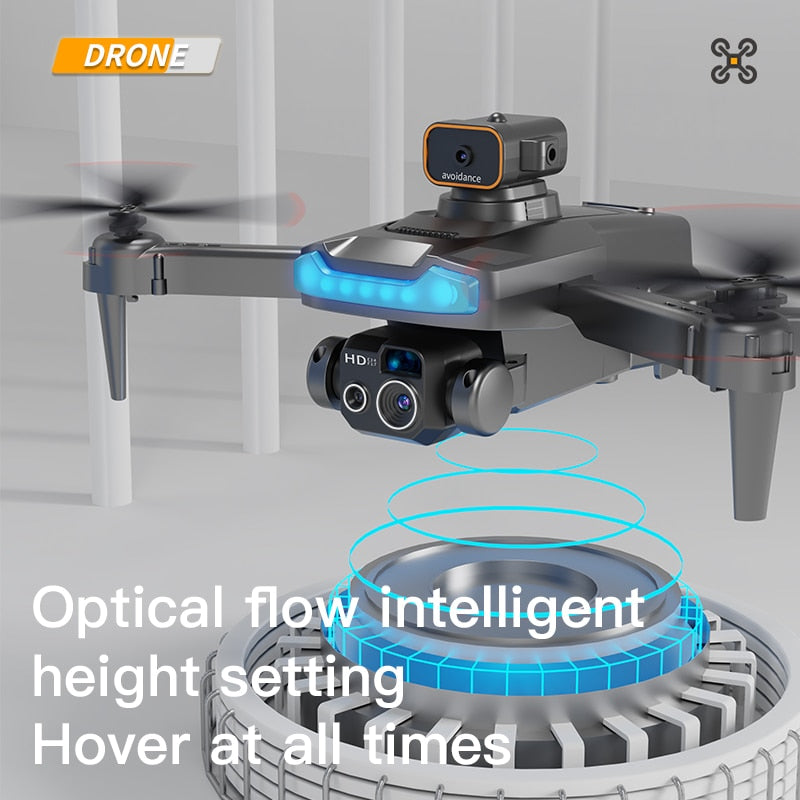 New P15 Mini Drone 4k Profesional 8K HD Camera Obstacle Avoidance Aerial Photography Brushless Foldable Quadcopter Gifts Toys