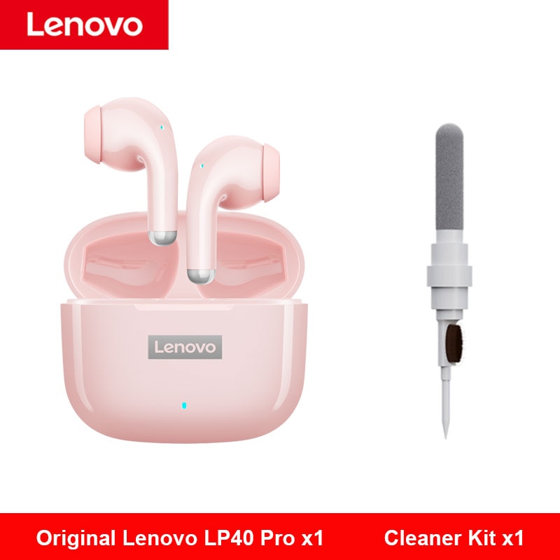 Original Lenovo LP40 Pro Headphones TWS Wireless Bluetooth Earphones Touch Control Sport Headset Stereo Earbuds For Android Ios