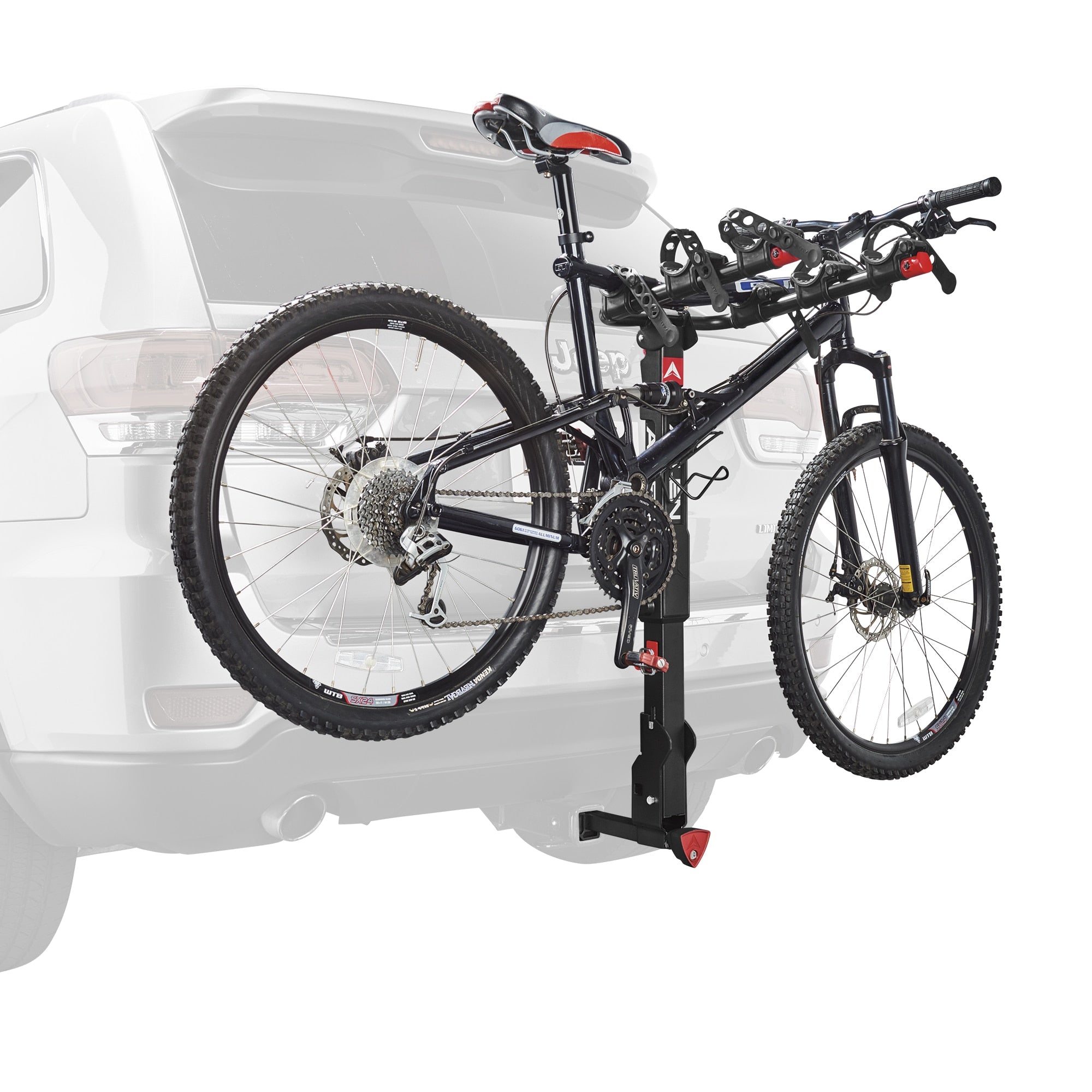 Premier Locking 3- Carrier Hitch Mount Bike Rack, QR535