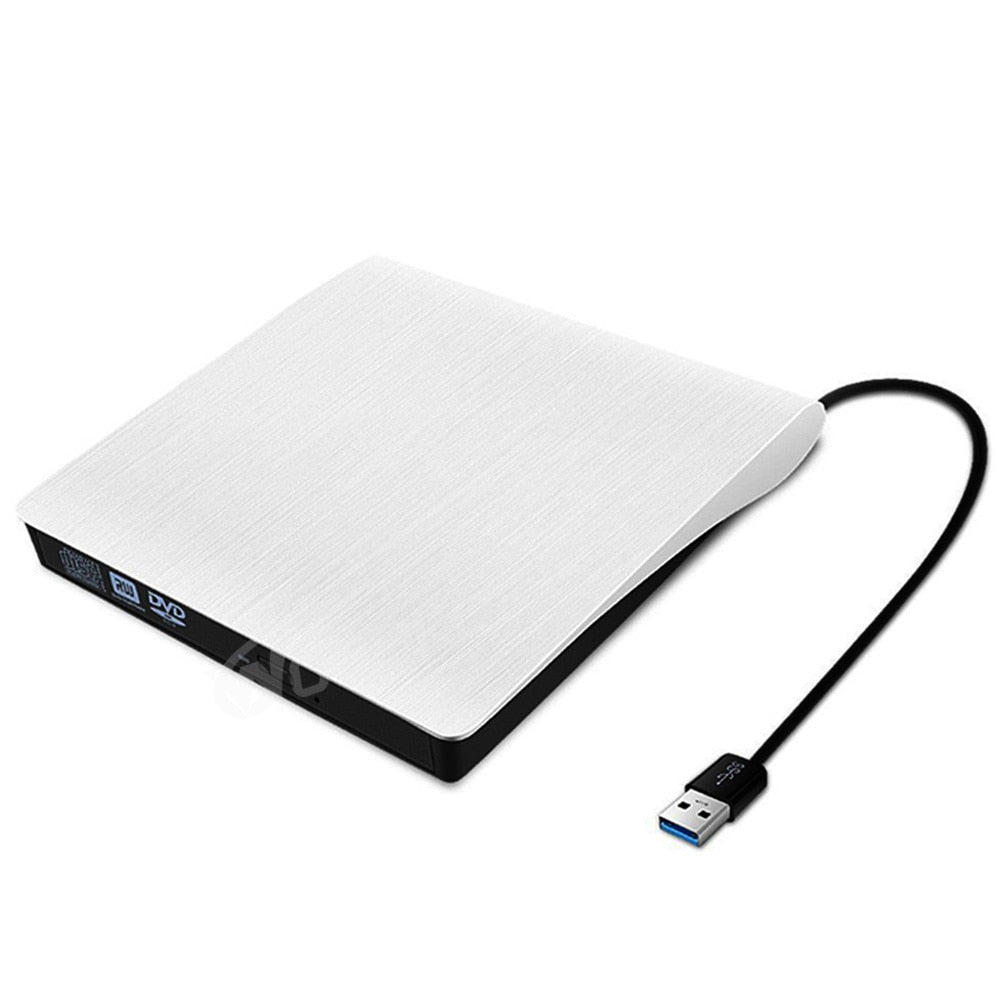 Woopker External DVD-RW Player CD DVD Burner USB 3.0 Drive Reader for PC Laptop Desktop Mac Windows Linux Apple iOS