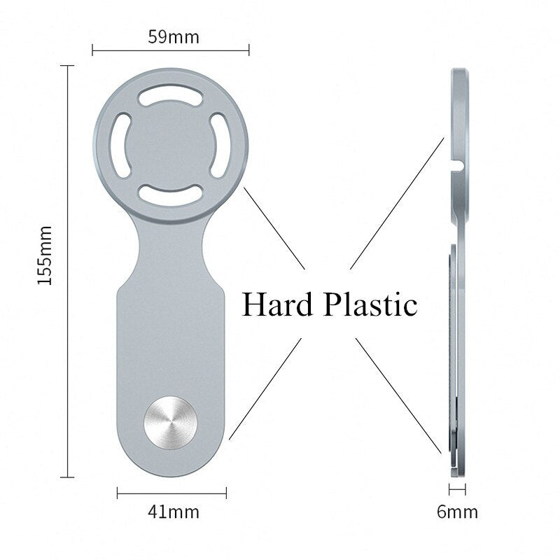 Laptop Extended Side Mount Magnetic Stand Holder For Mag-safe iphone 14 13 12 Computer Screen Lateral Wireless Charging Holder