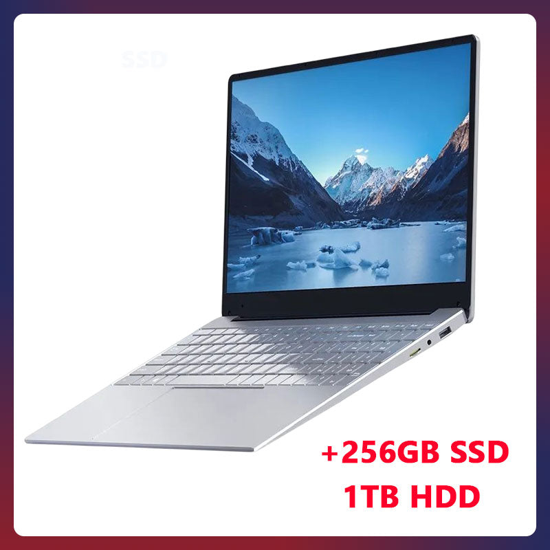 16GB RAM Gaming Laptops 15.6inch Laptop Computer Free Shipping 2TB SSD Windows11 NotebooK  With Fingerprint Backlit BT 5G-WiFi