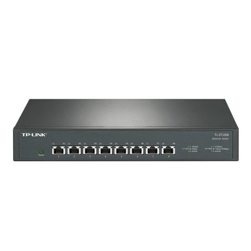 Tp-link Tl-st1008 10gbe Switch 10 gigabit switch 10000mbps Core Lan 8*10gbps RJ45 port Network Ethernet Hub NAS MESH