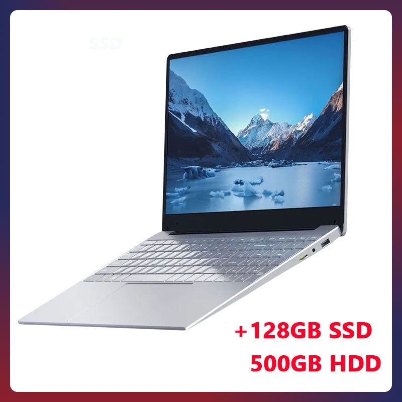 16GB RAM Gaming Laptops 15.6inch Laptop Computer Free Shipping 2TB SSD Windows11 NotebooK  With Fingerprint Backlit BT 5G-WiFi