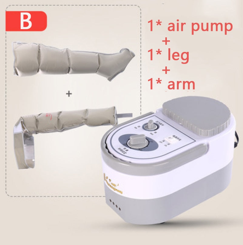 Electric Air Pressure Body Massager Waist Leg Arm Relax Instrument Promote Blood Circulation Pain Relief Calf and Foot Massager