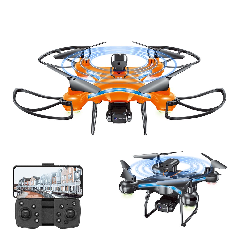 F192 RC Drone 4K Professional Dual Camera Obstacle Avoidance Optical Flow Positioning 143g Foldable Quadcopter Helicopter Gifts