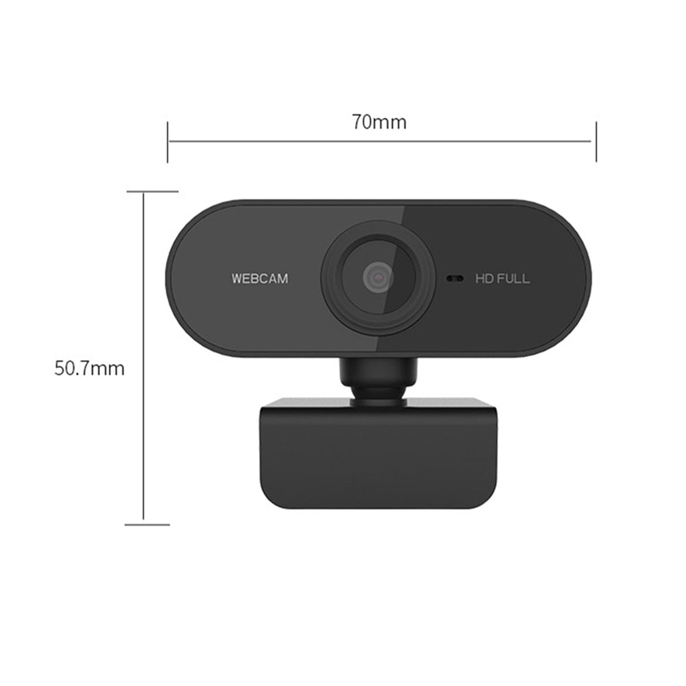 Webcam 1080P Full HD Web Camera With Microphone USB Plug Web Cam For xp2 vista win7 win8 win10 MAC Os Linux Computer System