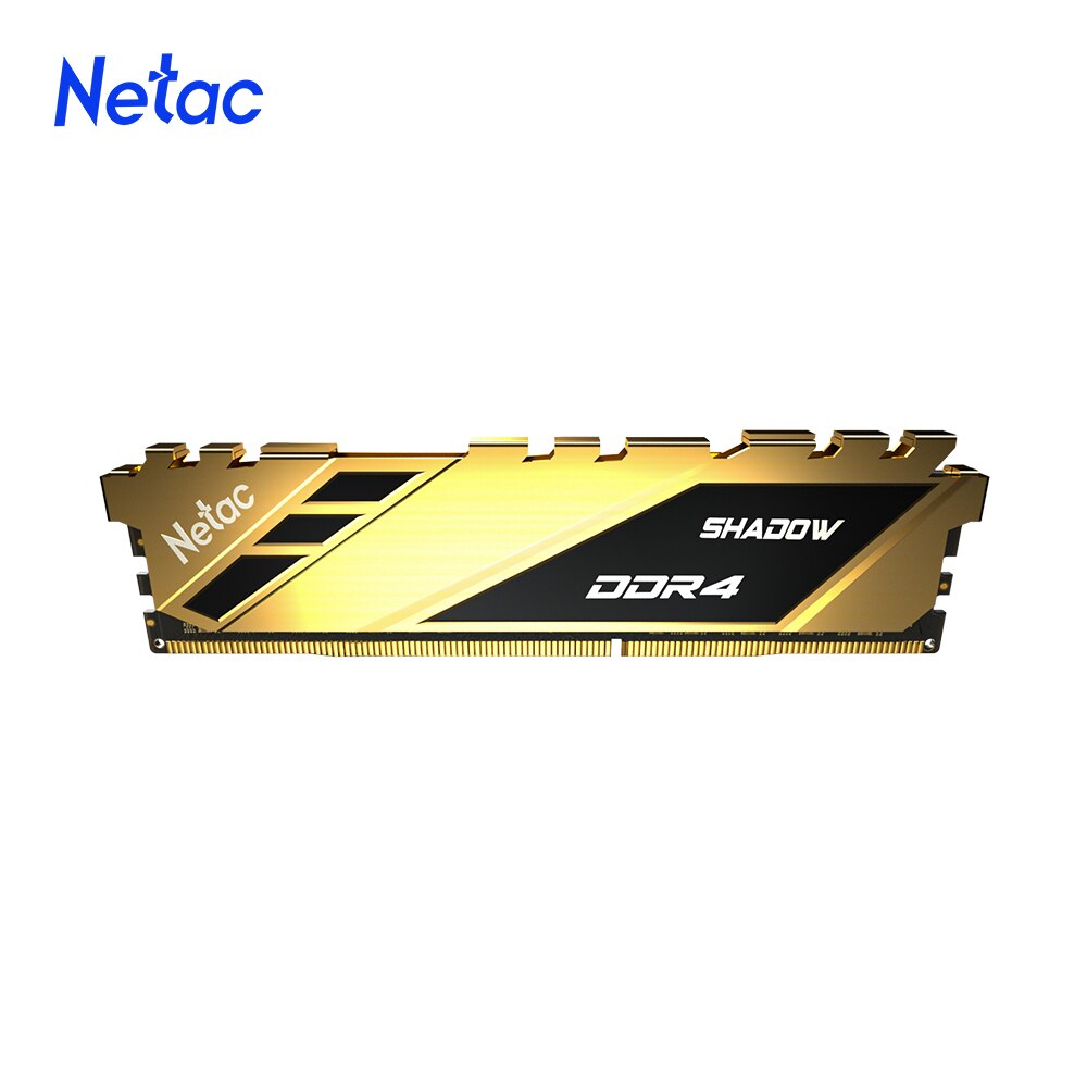 ذاكرة الوصول العشوائي Netac DDR4 8GB 16GB الذاكرة DDR4 3200mhz 3600mhz 2666mhz وحدات الذاكرة رام بالوعة الحرارة للوحة الأم Intel XMP2.0 AMD