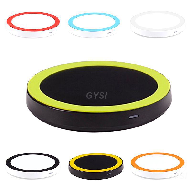 1pcs Wireless Charger Qi 5W Max Smart Chip Control Ultra-thin Brand New Eco-friendly Material For Android/iOS Mobile Phone