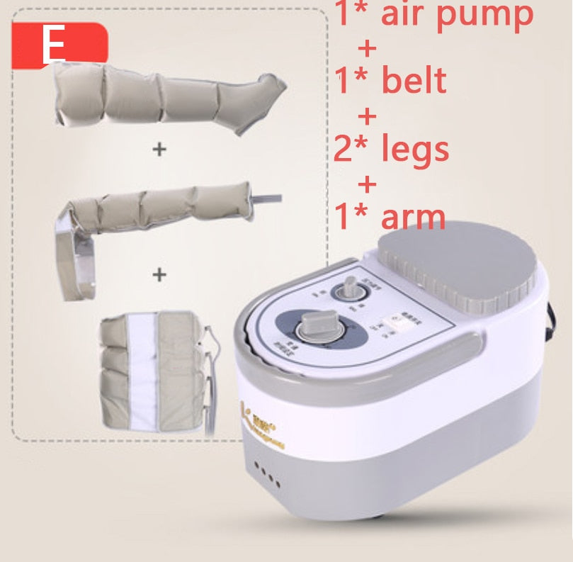 Electric Air Pressure Body Massager Waist Leg Arm Relax Instrument Promote Blood Circulation Pain Relief Calf and Foot Massager