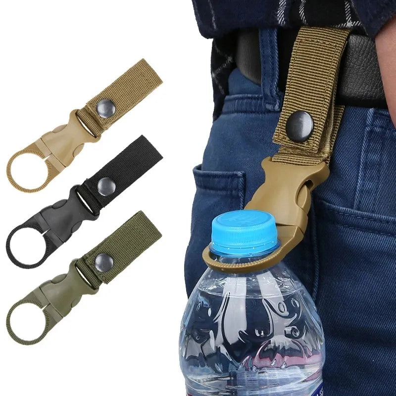 Webbing Buckle Hook Water Bottle Holder Clip Outdoor