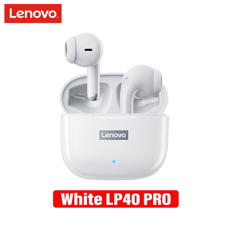 Original Lenovo LP40 Pro Headphones TWS Wireless Bluetooth Earphones Touch Control Sport Headset Stereo Earbuds For Android Ios