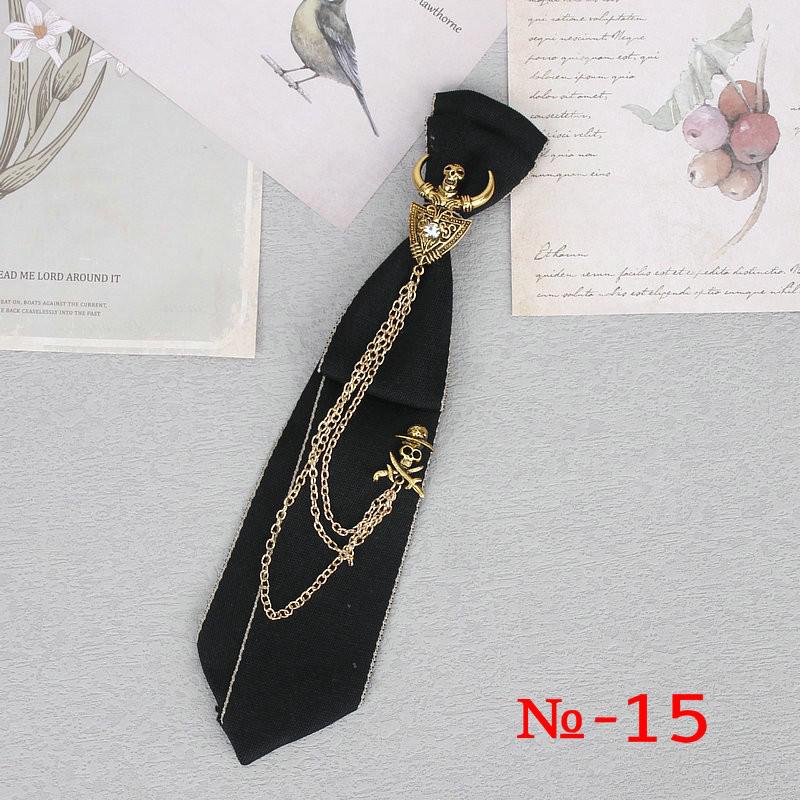 Hand Made Black Ribbon Tie Crystal Rhinestone Jewelry Men Shirts Hot New Girl Boys Collar Neck Ties School Uniform Women Necktie