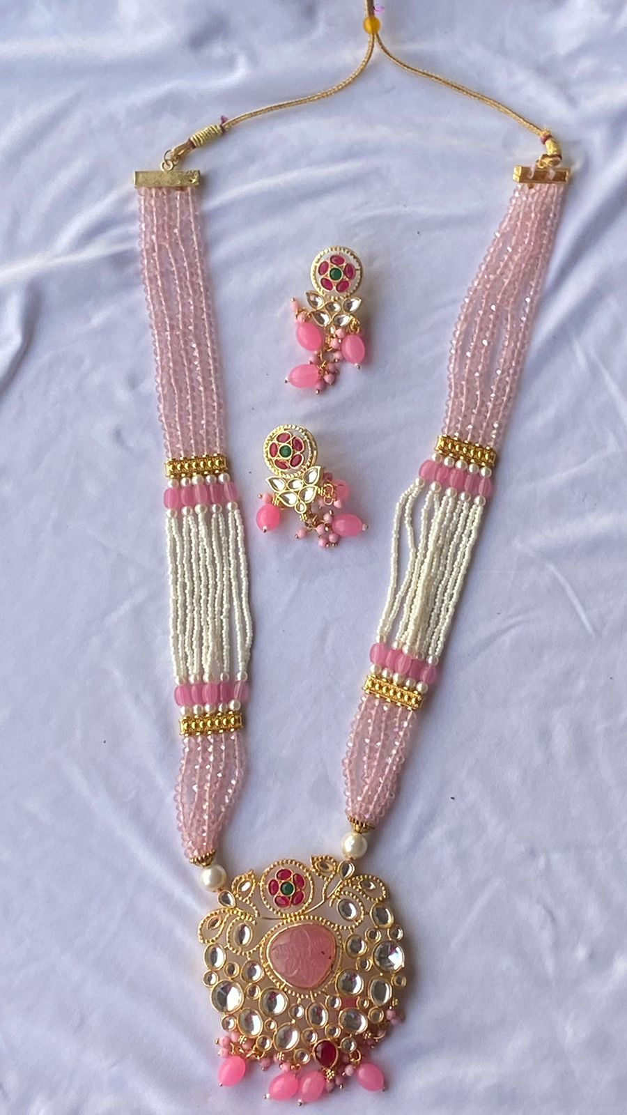 Long pendant set with Earings