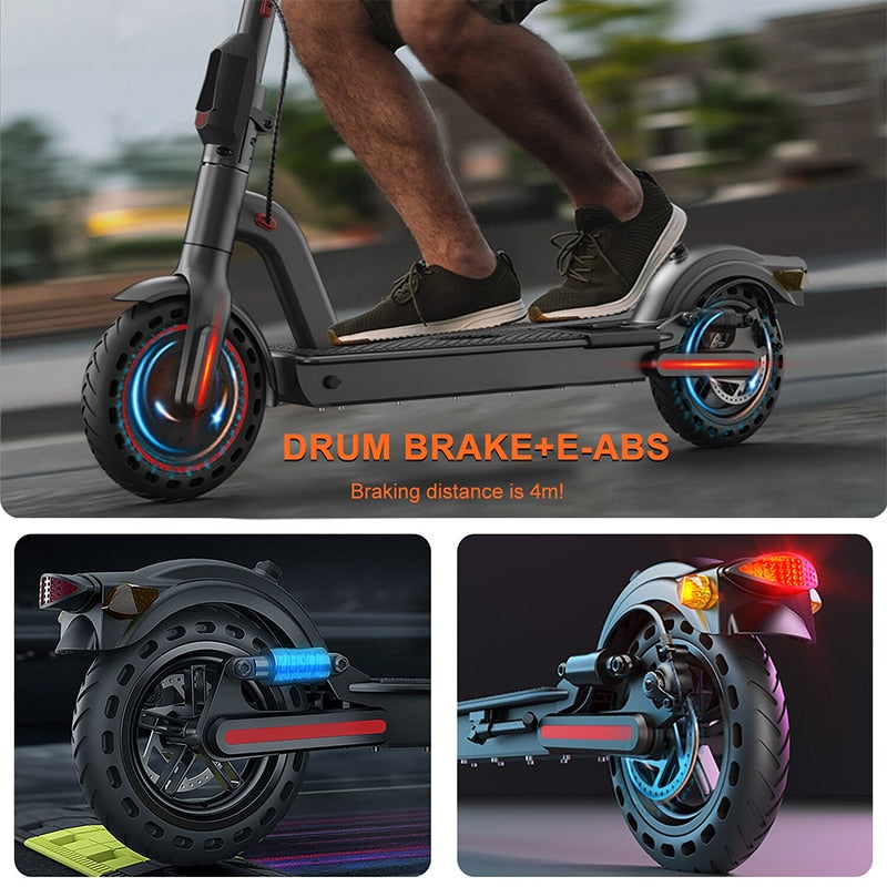 VEKALAI Electric Scooter for Adult 350W 36V 7.5Ah Max Speed 25km/h 8.5 inch Tire Folding Scooter Electric with Signal Light APP