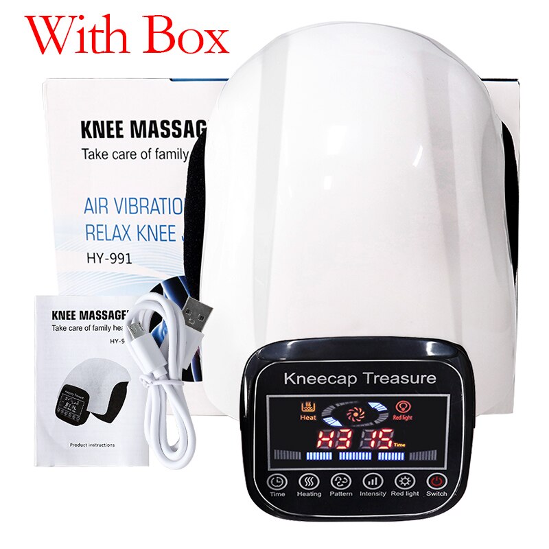 Vibration Knees Massager Heating Magnetic Therapy Joint Physiotherapy Knees Bone Care Knee Protector Pain Relief Massage Support