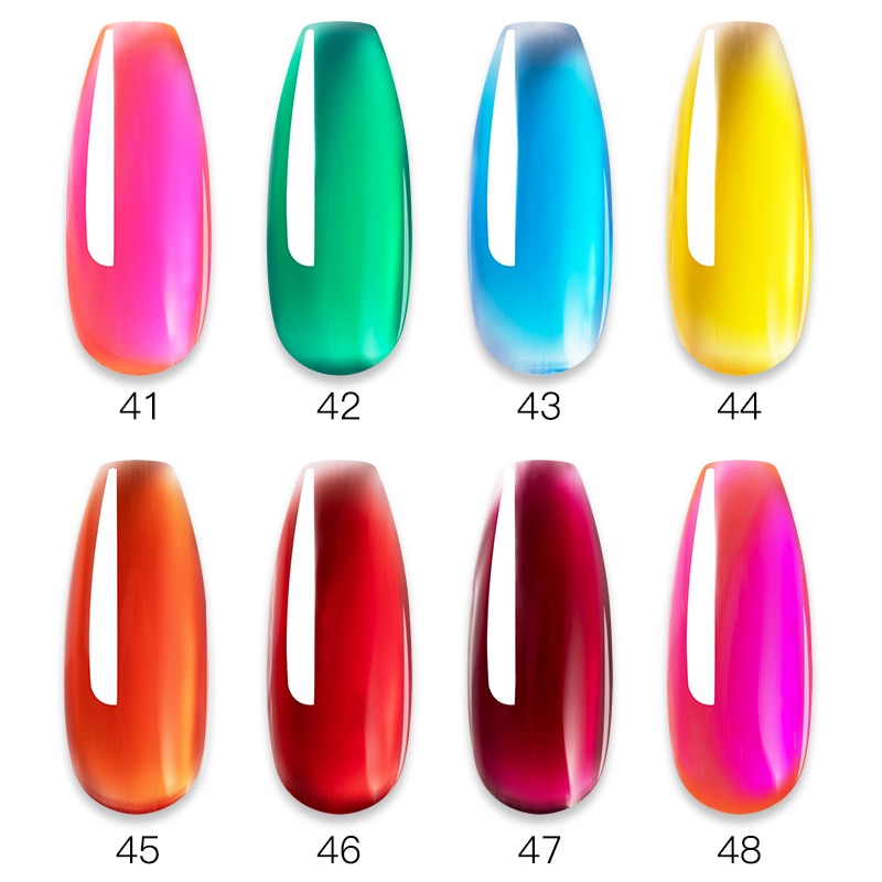 ROSALIND Pure Color Poly Nail Gel Jelly Polish 15ml Hybrid Varnishes Gel Nails Art Design Glitter Nail Polish UV Builder Lacquer