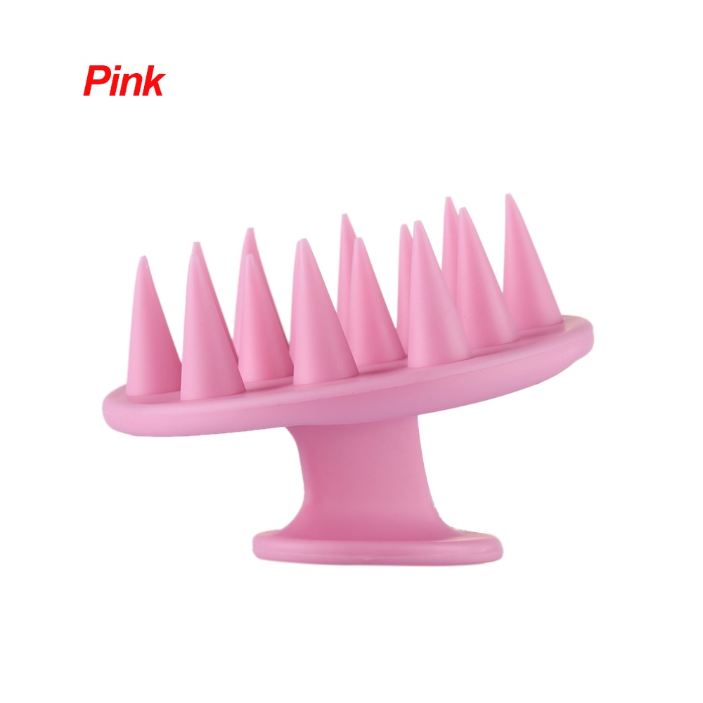 Silicone shampoo scalp hair massager shampoo massage comb bath massage brush scalp massager hair shower brush comb care tool