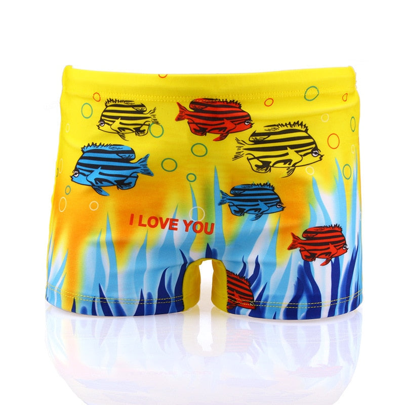 Fashion Kids Cartoon Swimwear Baby Boy Swim Trunk Beach Short for Toddler Children Swimming Clothes