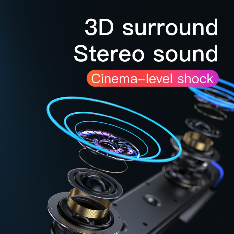 3D Surround Soundbar Bluetooth 5.0 Speaker