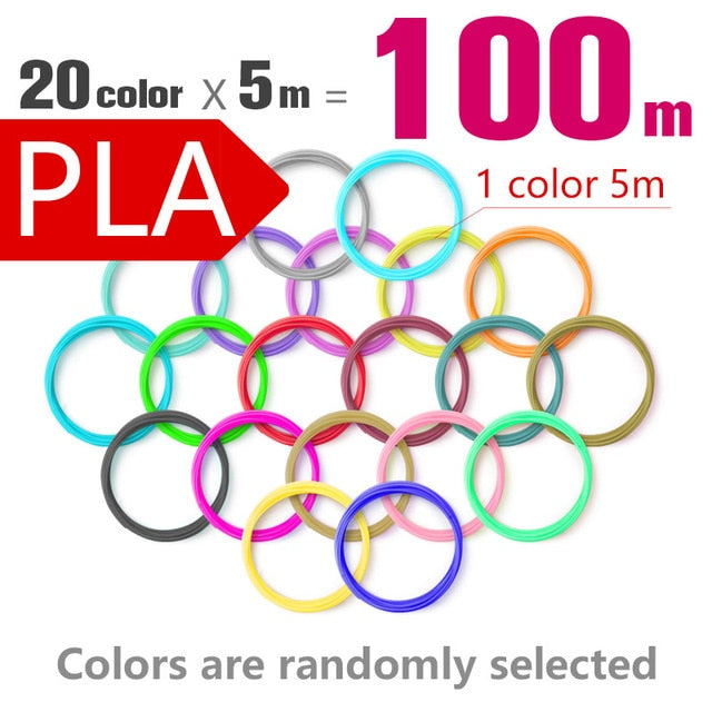 3D Pen Filament  1.75mm PLA , Printing Filament, Printing Thread, With Patterns And Copy Board ,KIDS GIFT