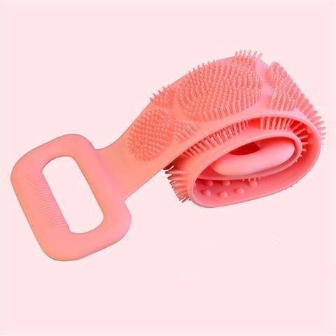 NEW Magic Silicone Brushes Bath Towels Rubbing Back Mud Peeling Body Massage Shower Extended Scrubber Skin Clean Artifacts