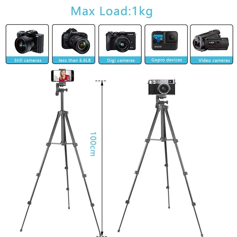 Tripod for Phone Lightweight Camera Tripod Stand