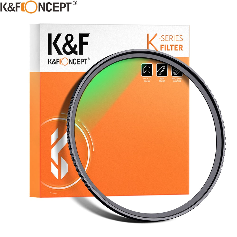 K&amp;F Concept 37-86mm UV Filter Lens MC Ultra Slim Optics with Multi Coated Protection 37mm 49mm 52mm 58mm 62mm 67mm  77mm 82mm