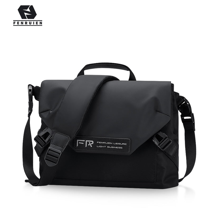 Fenruien Brand Men Messenger Bag Waterproof Shoulder Bags High Quality Men Business Travel Casual Crossbody Bags Sling Bag New