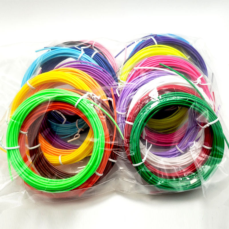 3D Pen Filament  1.75mm PLA , Printing Filament, Printing Thread, With Patterns And Copy Board ,KIDS GIFT