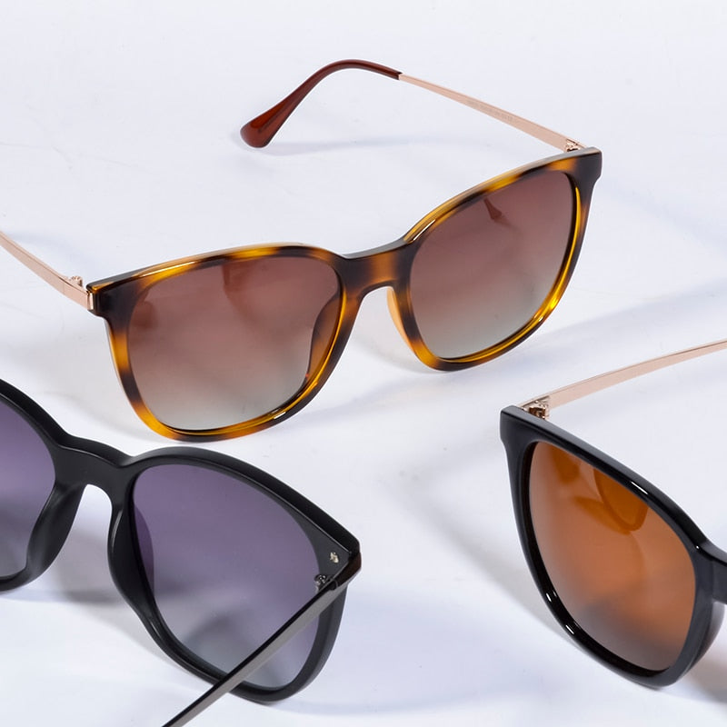 CRIXALIS Vintage Women&#39;s Sunglasses Polarized Classic Anti Glare Driving Sun Glasses For Men Luxury Brand Designer Shades Female