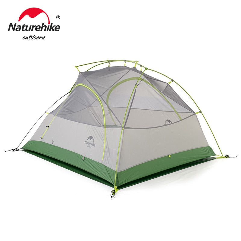 Naturehike Ster Rivier 2 Tent 2 Persoon Ultralight Waterdicht Camping Tent Dubbele Laag 4 Seizoenen Tent Outdoor Reizen Wandelen Tent