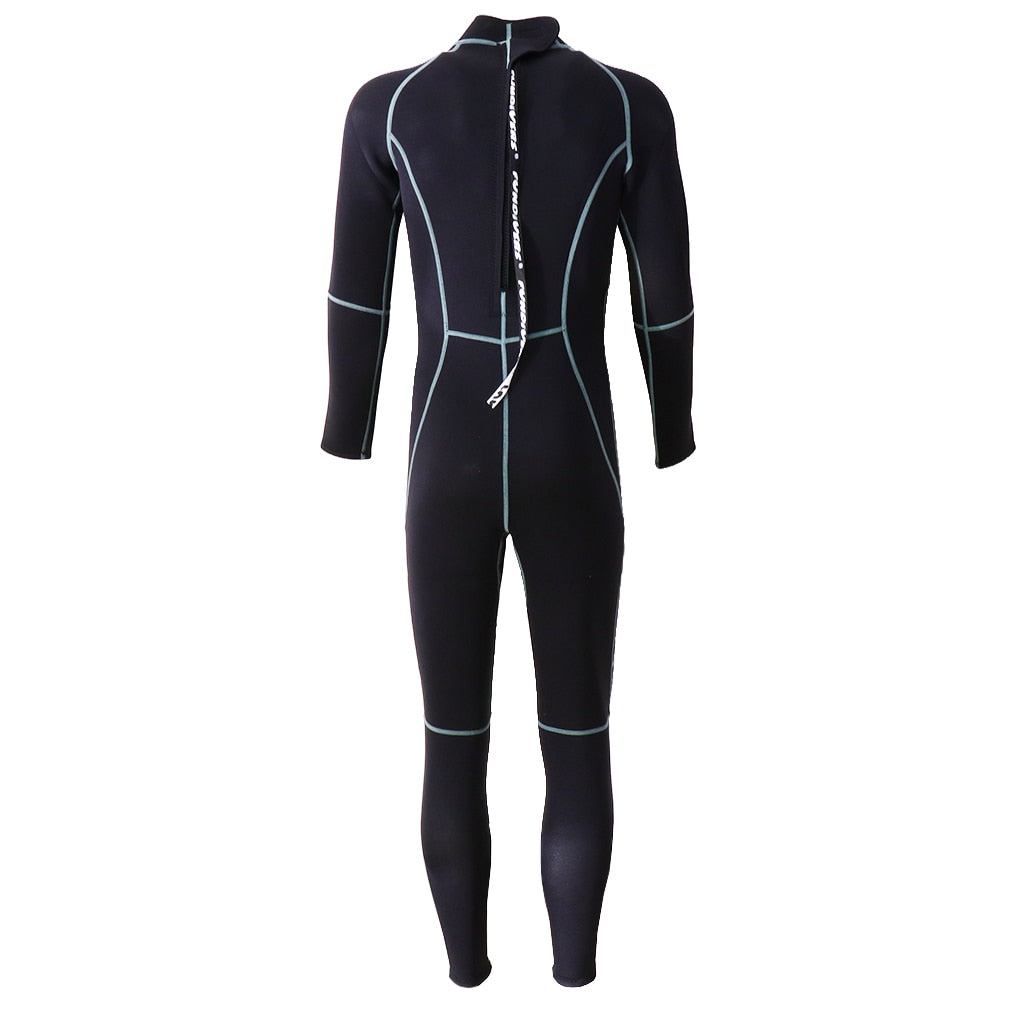 Premium Neoprene Wetsuit 3mm Men Scuba Diving Thermal Winter Warm Wetsuits Full Suit Swimming Surfing Kayaking Equipment Black
