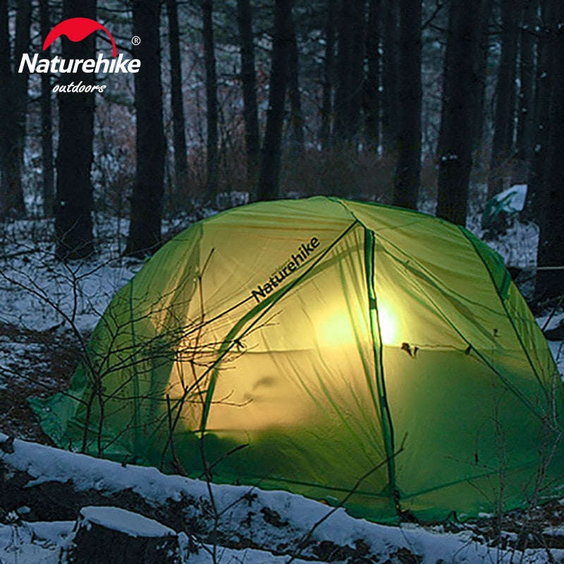 Naturehike Ster Rivier 2 Tent 2 Persoon Ultralight Waterdicht Camping Tent Dubbele Laag 4 Seizoenen Tent Outdoor Reizen Wandelen Tent