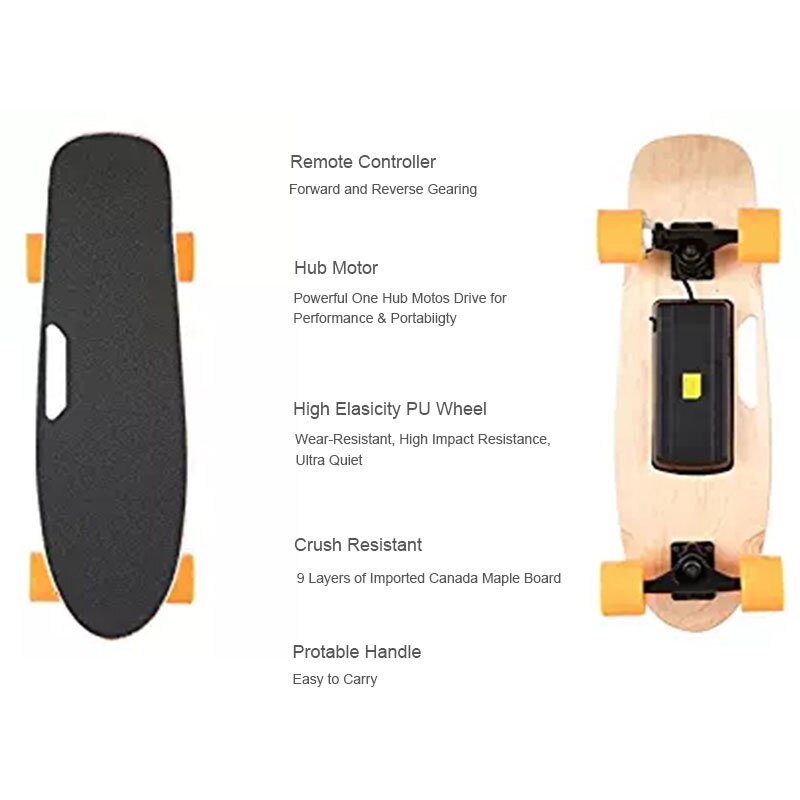 Ship from USA warehouse Four Wheel Electric Scooters Boost Electric Skateboard Wireless Remote Controller Scooter Plate Board