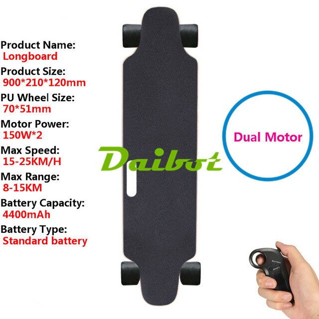Ship from USA warehouse Four Wheel Electric Scooters Boost Electric Skateboard Wireless Remote Controller Scooter Plate Board