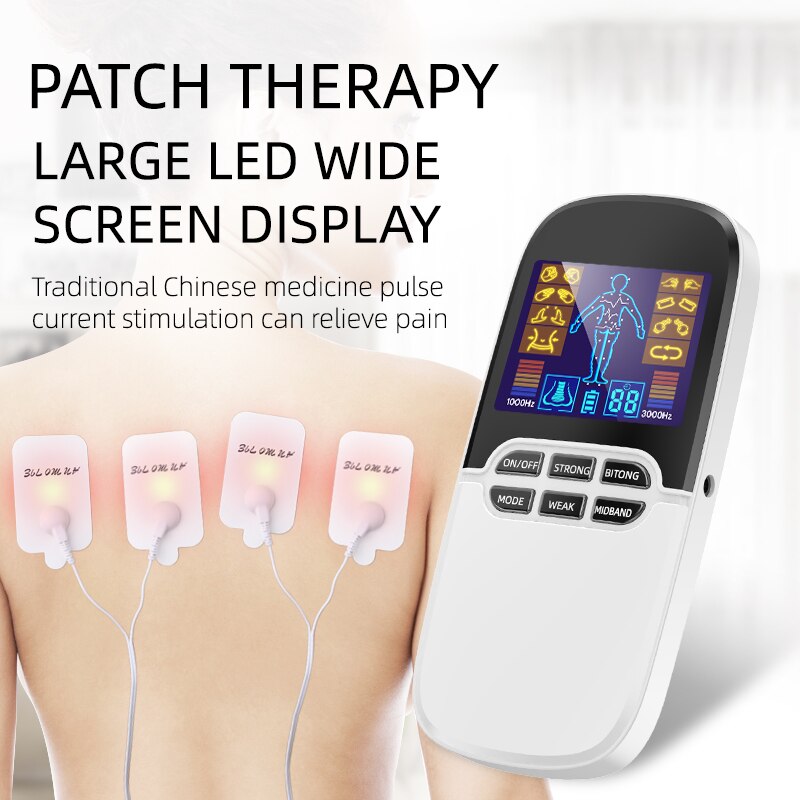 Dual Channel EMS TENS Unit Machine Muscle Stimulator EMS Electronic Pulse Massager Electric herald Tens Machine Acupuncture Body