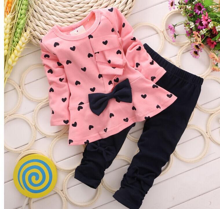 2022 Spring New Children&#39;s Clothing Fashion Baby Girl Out 2pcs Suit Coat +Pant Cartoon Set Newborn Baby Cotton Clothes Suit