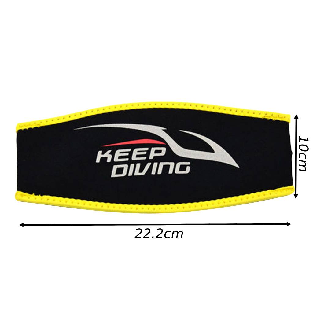 Neoprene Scuba Diving Dive Snorkeling Mask Strap Cover Comfort Padded Protection Hair Wrap Gear Accessories Diving Masks Strap
