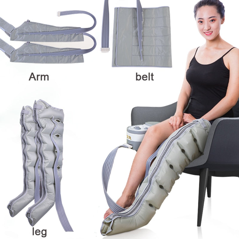 6 Cavity Air Wave Massage Calf Waist Old Man Physiotherapy Air Pressure Automatic Cycle Pedicure Postoperative Rehabilitation