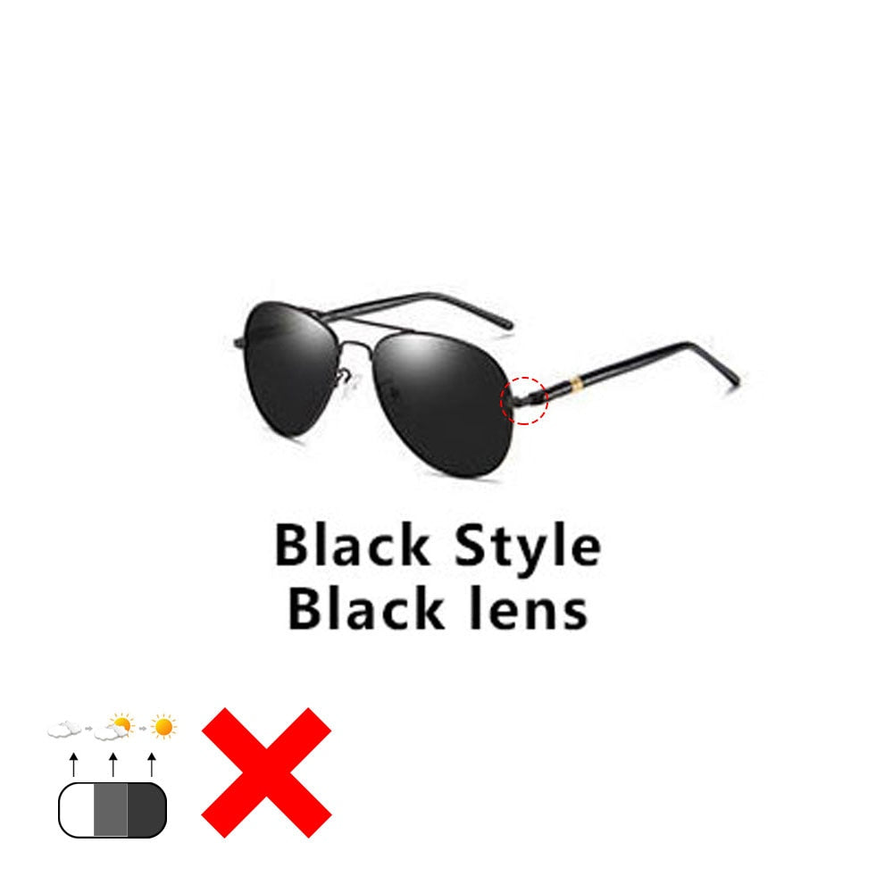 Photochromic Sunglasses Men Polarized Driving Chameleon Glasses Male Change Color Sun Glasses Day Night Vision Driver&#39;s Eyewear