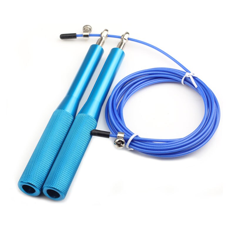 Bearing Jump Rope Excercise Fitness Workout Light Skipping Ropes Metal Speed Crossfit Gym MMA Training Children Equipment